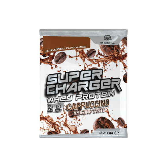 Supercharger Whey Protein 875g Șase resmi