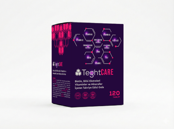 TEGHT CARE Biotin, Bitki Ekstreleri, Vitaminler ve Mineraller İçeren Takviye Edici Gıda resmi
